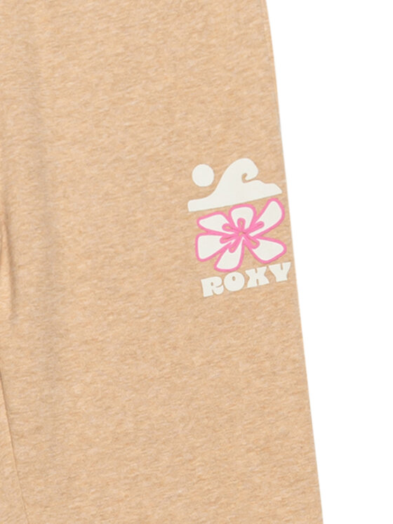 Roxy Roxy Spodnji del trenirke Surf Feeling ERGFB03337 Bež Regular Fit