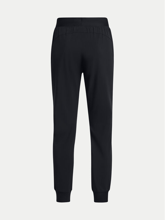 Under Armour Under Armour Pantaloni trening Armoursport High Rise Wvn Pnt 1382727-001 Negru Loose Fit