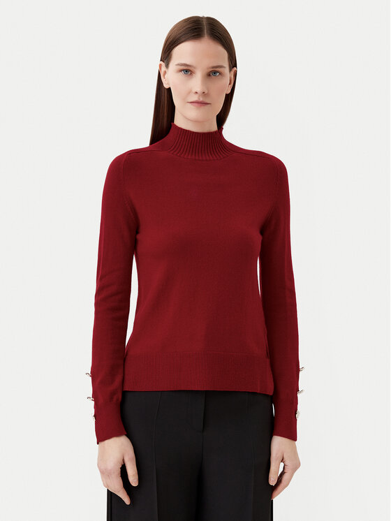 Motivi Motivi Гольф M6716001042N Бордовий Regular Fit