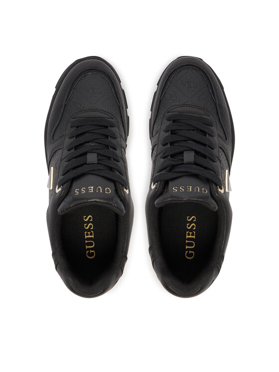 Guess Guess Сникърси FLFBE3 FAL12 Черен