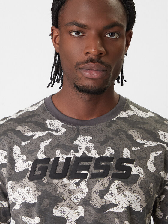 Guess Guess T-Shirt Z6RI05 I3Z14 Šedá Regular Fit