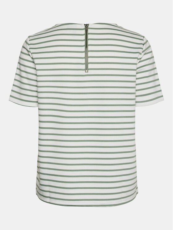 Vero Moda Vero Moda T-Shirt Abby 10304716 Zielony Regular Fit