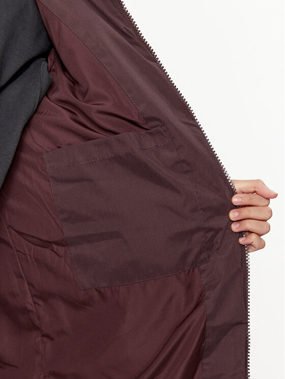 Wrangler Wrangler Kurtka zimowa 112342650 Bordowy Regular Fit