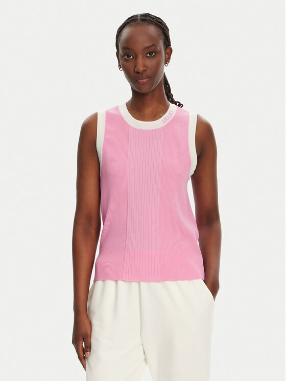 Liu Jo Sport Liu Jo Sport Džemper TA5092 MS022 Ružičasta Regular Fit