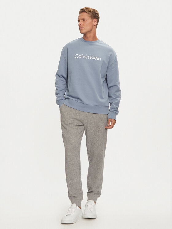 Calvin Klein Calvin Klein Džemperis Hero Logo K10K112956 Mėlyna Comfort Fit