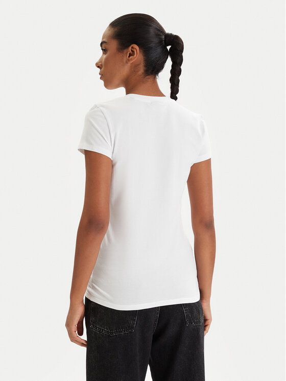 Armani Exchange Armani Exchange T-krekls XW001803 AF16294 U0002 Balts Regular Fit