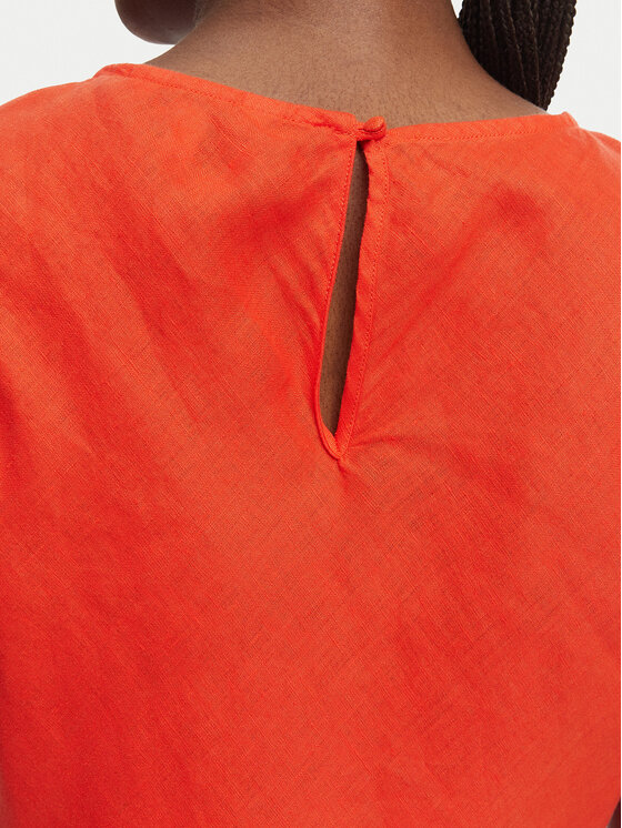 Gant Gant Letní šaty 4503525 Červená Relaxed Fit