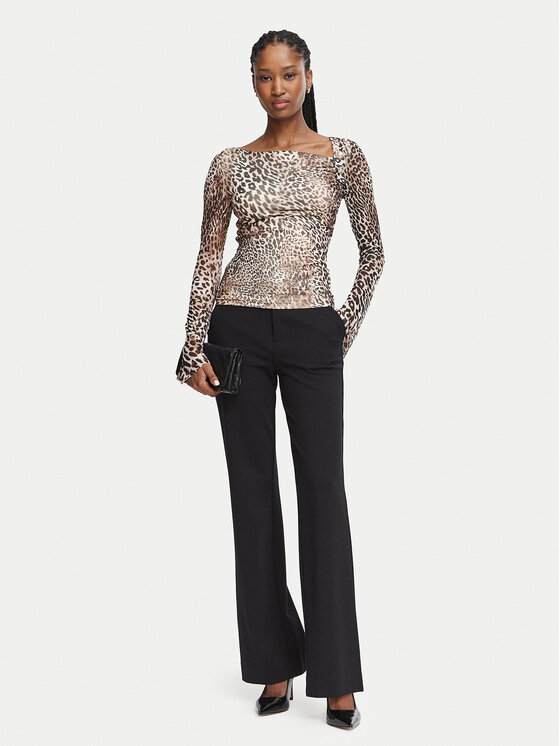 Guess Guess Riidest püksid W6BB25 K6213 Must Flared Leg
