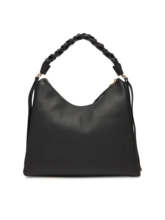 Coccinelle Coccinelle Сак BOHEME GRANA DOUBLE Черен