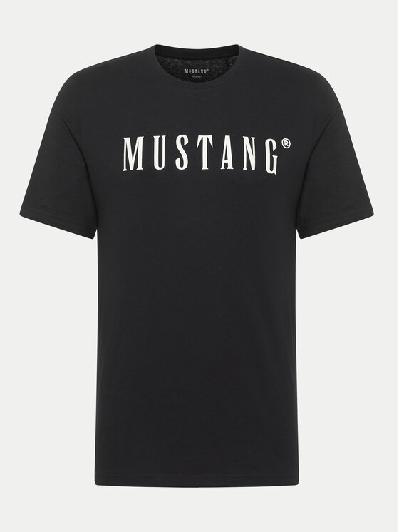 Mustang Mustang T-särk Austin 1014695 Must Regular Fit