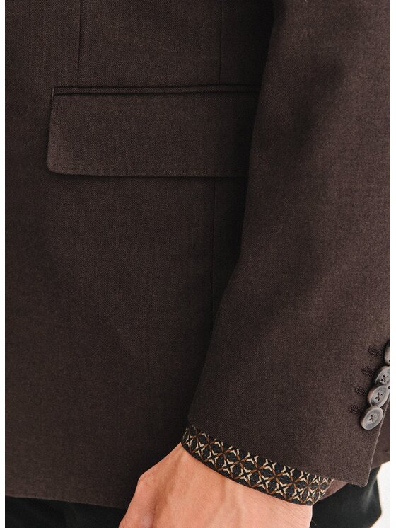 Pako Lorente Pako Lorente Marynarka P25WF-3X-028 Brązowy Slim Fit