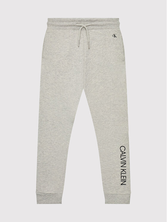 Calvin Klein Jeans Calvin Klein Jeans Долнище анцуг Institutional IB0IB00954 Сив Regular Fit