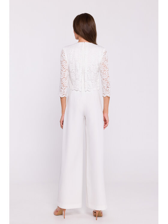 Stylove Stylove Jumpsuit S381 Écru Ladies Fit