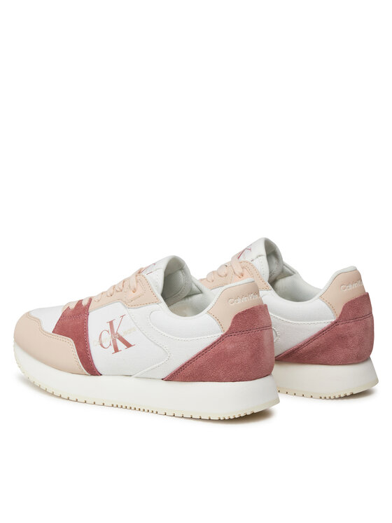 Calvin Klein Jeans Calvin Klein Jeans Tossud Runner Low Lace Mix Ml Btw YW0YW01436 Valge