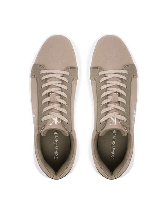 Calvin Klein Jeans Calvin Klein Jeans Αθλητικά Chunky Cupsole Mg Canvas YM0YM01219 Καφέ