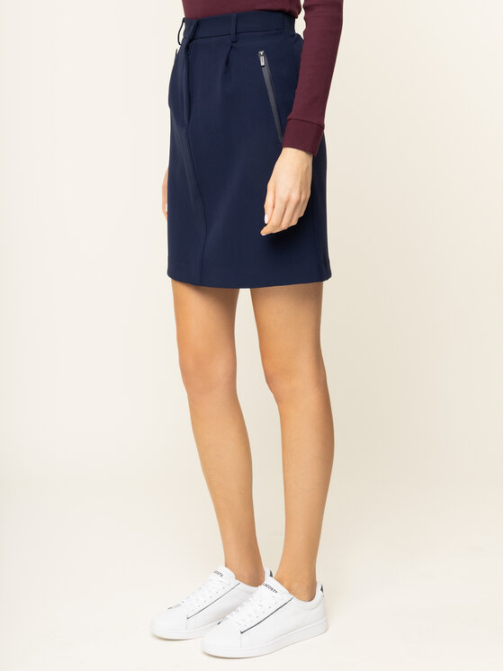 Lacoste Mini sijonas JF0571 Tamsiai 