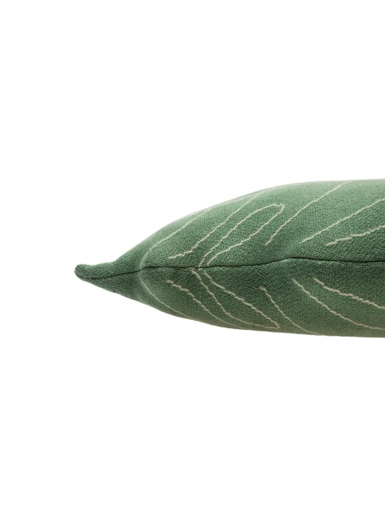 Lorena Canals Lorena Canals Poduszka dekoracyjna Poduszka monstera liść Baby Leaf Zielony