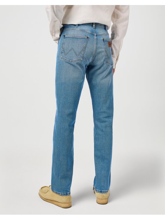 Wrangler Wrangler Jeansy GREENSBORO Niebieski Slim Fit