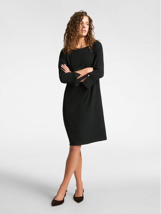 Elena Mirò Elena Mirò Vestito da giorno 7428P000232N033 Nero Regular Fit