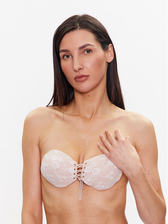 Hunkemöller Nedrček Brez Kosti Stick 202437 Bela