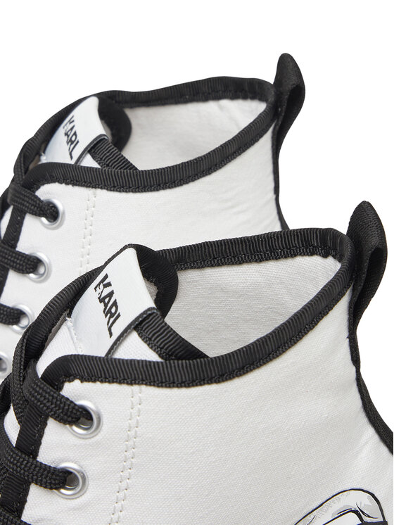 KARL LAGERFELD KARL LAGERFELD Trampki KL60654T Biały