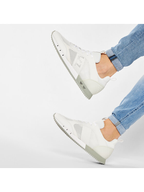 EA7 Emporio Armani EA7 Emporio Armani Sneakersy X8X027 XK050 00175 Biela