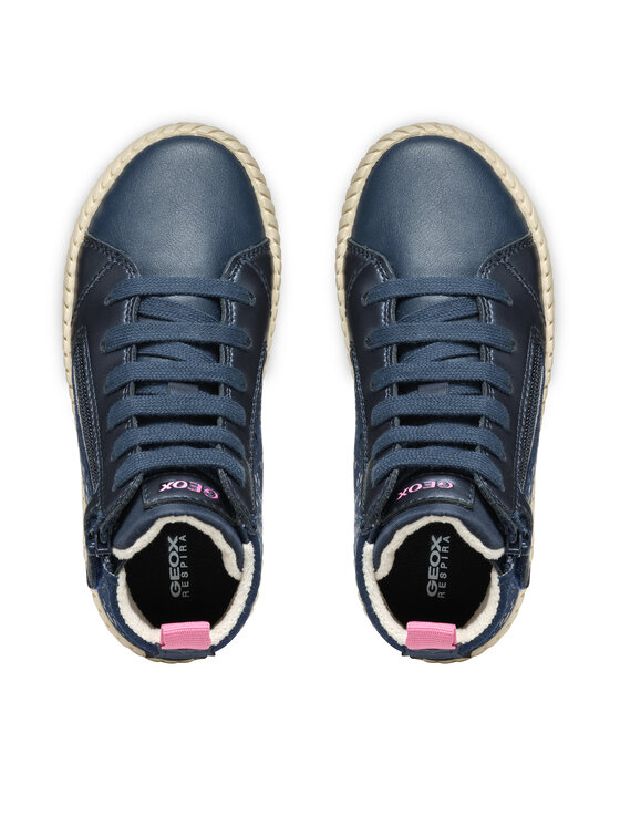 Geox Geox Sneakersy J Mirroless Girl J46MNA 0AUAJ C4002 S Granatowy