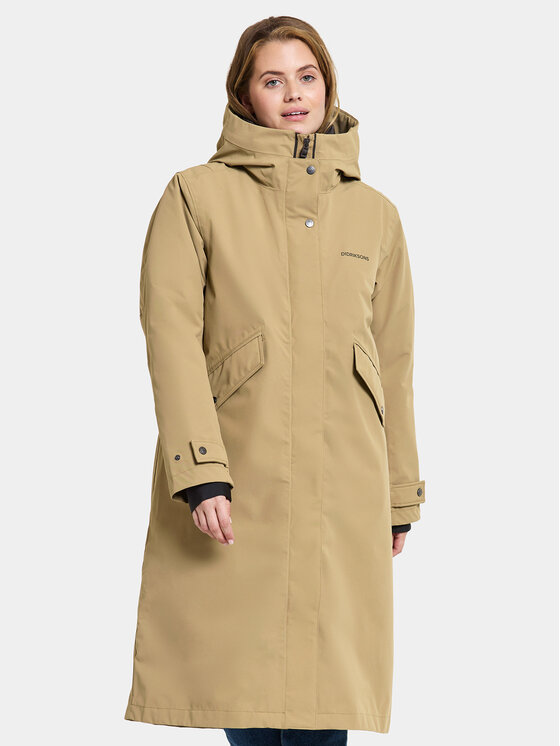 Didriksons Didriksons Hanorac Mia Wns Parka L 504828 Bej Regular Fit