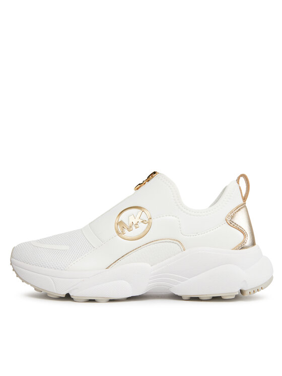 MICHAEL Michael Kors MICHAEL Michael Kors Sneakersy Sami Zip Trainer 43H3SMFSAD Bílá
