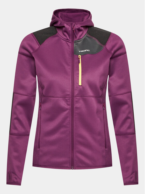 Viking Viking Felpa tecnica Yosemite Lady 720/24/1232 Rosa Regular Fit