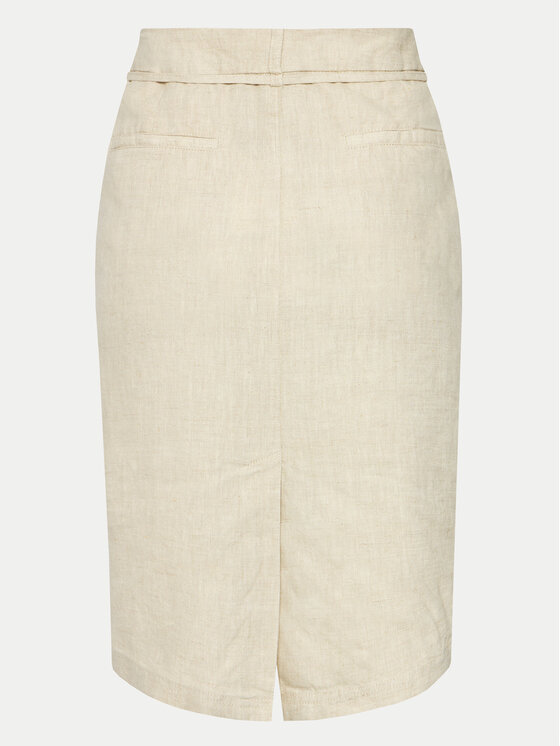 TATUUM Tatuum Spódnica midi Szami T2309.173 Beżowy Slim Fit