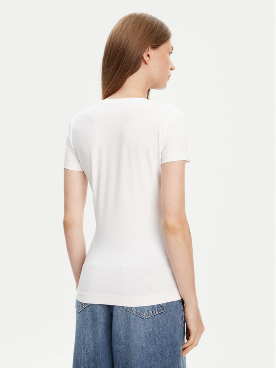 Guess Guess T-krekls W5YI08 J1314 Balts Regular Fit