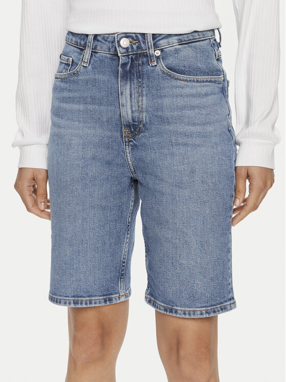 Tommy Hilfiger Pantaloncini di jeans WW0WW41323 Blu Slim Fit | Modivo.it