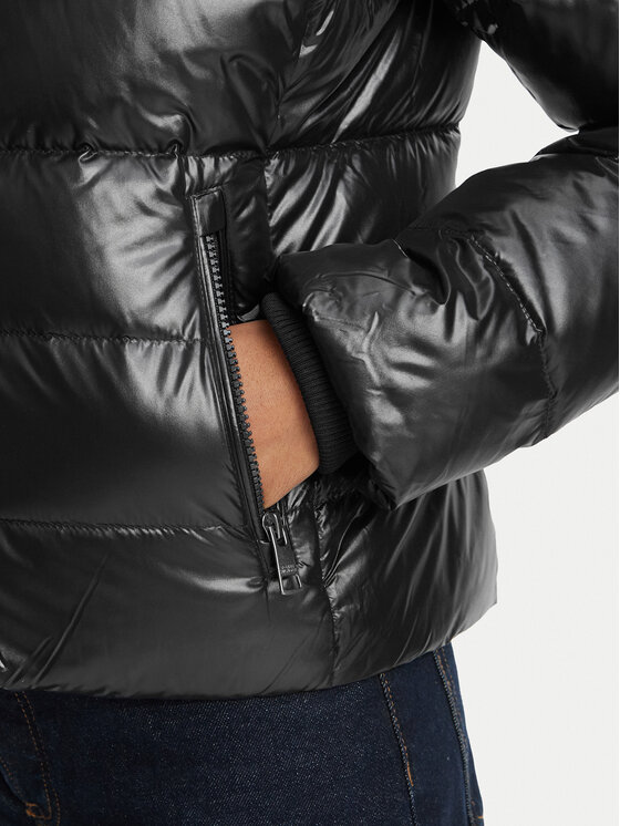 Tommy Hilfiger Tommy Hilfiger Daunenjacke WW0WW51516 Schwarz Slim Fit