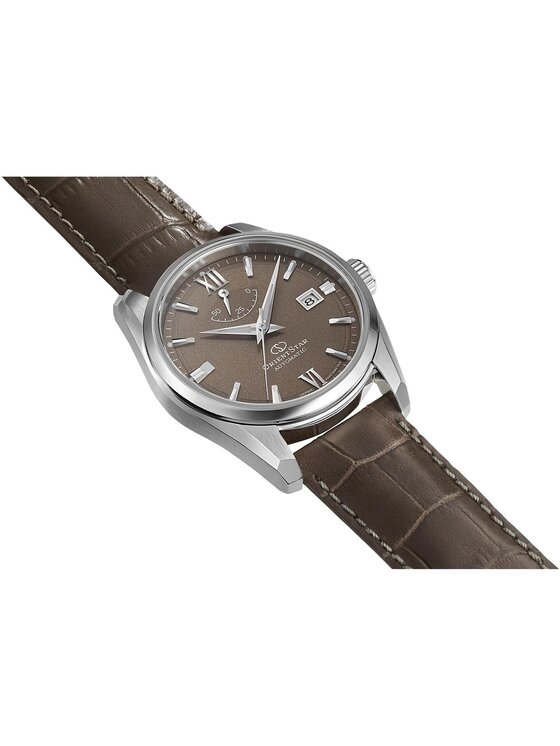Orient Star Orient Star Zegarek RE-AU0113Y00B Brązowy