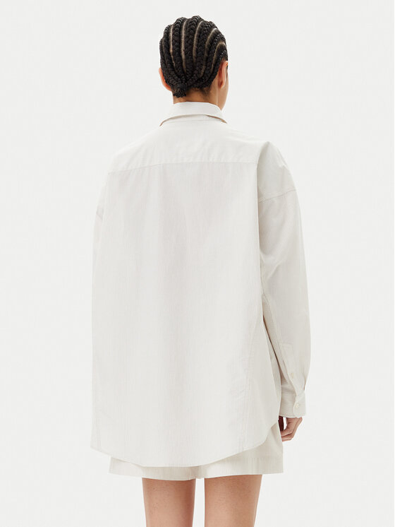 Herskind Herskind Marškiniai Lex 5567172 Écru Relaxed Fit