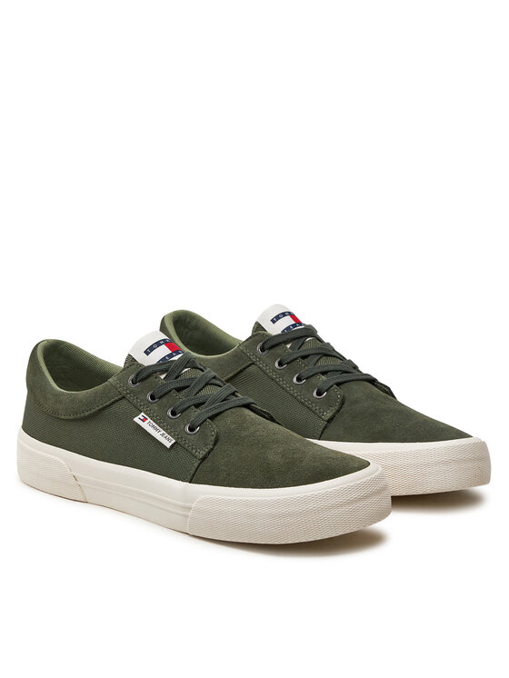 Tommy Jeans Tommy Jeans Tenisice Tjm Vulc. Skate Derby EM0EM01427 Zelena