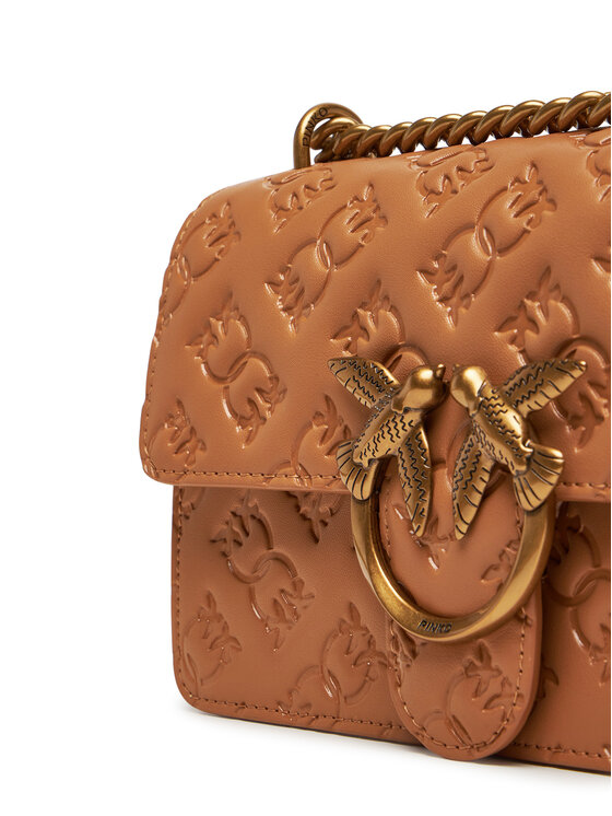 PINKO PINKO Torbica Love One Mini Dc PE 25 PLTT 100074 A1YB Smeđa