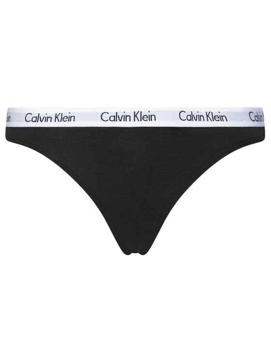 Calvin Klein Underwear Calvin Klein Underwear Στρίνγκ 0000D1617E Μαύρο