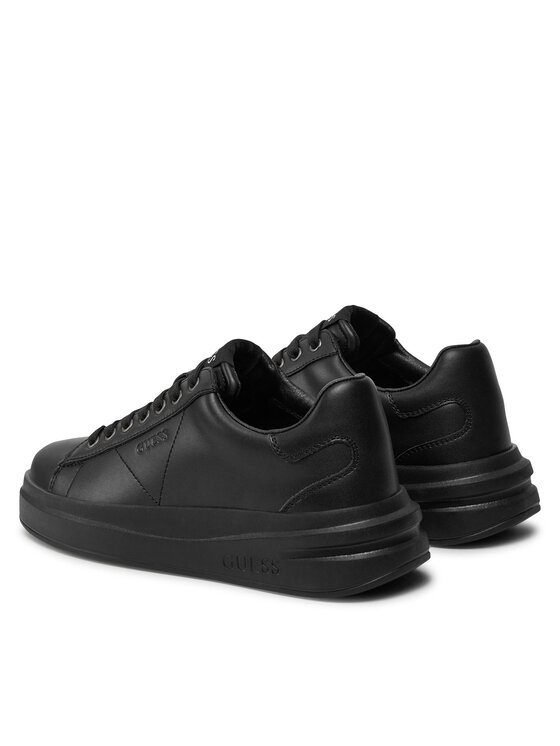 Guess Guess Tenisice Elbina FLFELB LEA12 Crna