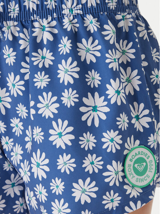Roxy Roxy Úszónadrág No Bad Waves ERJBS03339 Kék Regular Fit