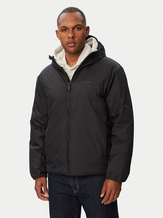 Calvin Klein Geacă Rxd LV04LF503G Negru Regular Fit