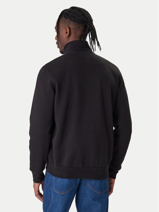Tommy Hilfiger Tommy Hilfiger Mikina Arch Stand MW0MW41425 Čierna Regular Fit