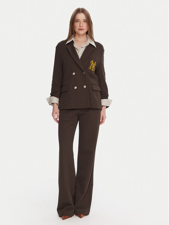 Maryley Maryley Спортивні штани 25IB558/07CO Коричневий Relaxed Fit