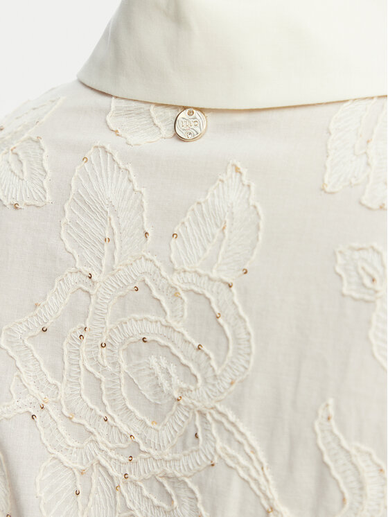 Liu Jo Liu Jo Camicia WA6508 T472A Crema Regular Fit
