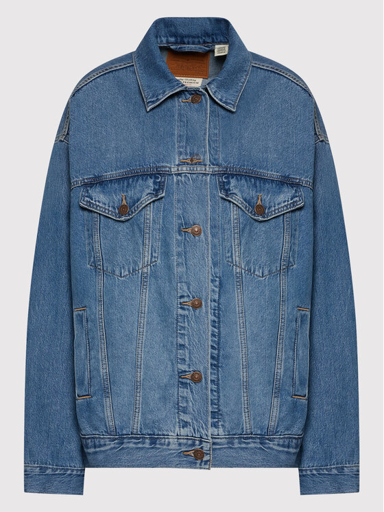 Levi's® Levi's® Teksajakk 90'S Trucker A3472-0003 Sinine Relaxed Fit