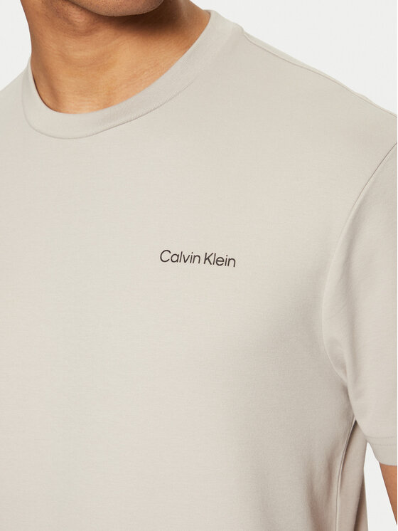 Calvin Klein Calvin Klein Футболка Micro Logo K10K109894 Бежевий Regular Fit
