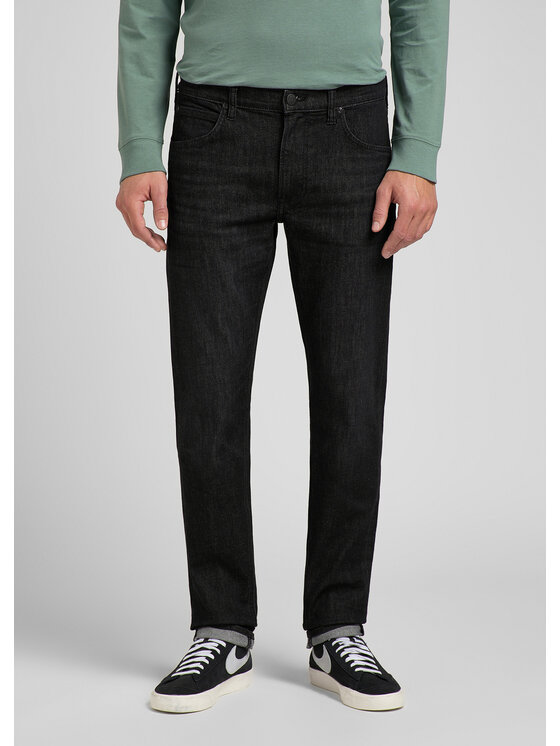 Jeansy, rozmiar W32/L30, Czarne, DAREN ZIP FLY
