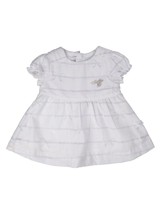 Kanz Kanz Sukienka codzienna 1522908-1000 Biały Basic Fit