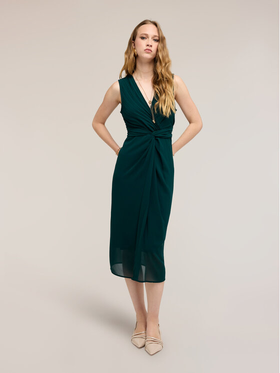Motivi Motivi Vestito da giorno 7083Q003515N035 Verde A-Line Fit